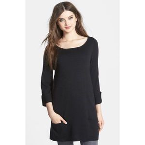 ⭐️DONATING BY 3/1 ⭐️ Caslon black tunic long sleeve sweater